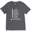beard level V-Neck Tee