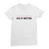 Lesbians Do It Better Ladies Fitted T-Shirt