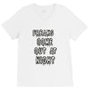 freaks come out at night girls V-Neck Tee
