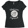 unicorn squad Women's Triblend Scoop T-shirt