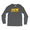 star wars pew pew! Long Sleeve Shirts