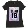 Holographic Team 10 Ladies Fitted T-Shirt