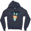 class o f 2018 cool girl Zipper Hoodie