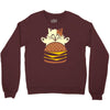 i has cheezburger! Crewneck Sweatshirt