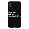 Hang on. Let me overthink this. iPhoneX