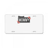 blessed mommy  flower License Plate
