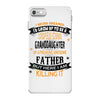 Super Cool Granddaughter Of A Freaking Awesome Father iPhone 7 Case