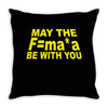 may the f= Throw Pillow