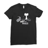 nuke the whales Ladies Fitted T-Shirt