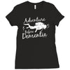 adventure before dementia 3 Ladies Fitted T-Shirt