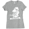 philosoraptor Ladies Fitted T-Shirt