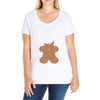 i can't feel my face Ladies Curvy T-Shirt