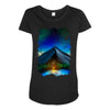 Under The Stars Maternity Scoop Neck T-shirt
