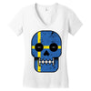 sweden till i die Women's V-Neck T-Shirt
