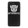 be optimistic transformers   robot optimus prime movie autobots show t iPhone 7 Plus Case