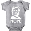 nope Baby Bodysuit