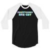 homophones are gay 3/4 Sleeve Shirt