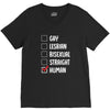 Lgbt Checklist V-Neck Tee