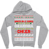 Santa Only Comes Once A Year Grandma Is Always Here To Cheer Zipper Hoodie