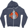 vault bot Zipper Hoodie