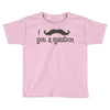 mustache Toddler T-shirt