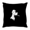 Tramp Throw Pillow