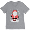 christmas santa V-Neck Tee