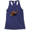 just a viking and his horse Racerback Tank