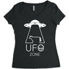ufo zone 2 Women's Triblend Scoop T-shirt