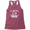 christmas shirt it's the most wonderful time for beer funny Racerback Tank