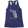 irritable owl syndrome Racerback Tank