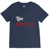 live noods V-Neck Tee