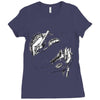 self made zombie Ladies Fitted T-Shirt