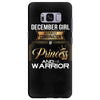 december girl is a perfect combination of princess and warrior Samsung Galaxy S8 Plus