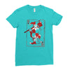quinn of heart Ladies Fitted T-Shirt