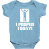 novelty funny humor tee graphic Baby Onesie