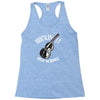 rockin' it old school bass Racerback Tank