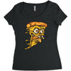 pizza smoking Women's Triblend Scoop T-shirt