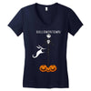 Nightmare Before Halloweentown Women's V-Neck T-Shirt