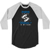 Papa is my Name Fishing Is My Game 3/4 Sleeve Shirt