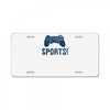 sports License Plate