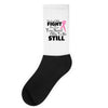 the lord will fight for you, you need only to be still Socks