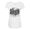 be alone Maternity Scoop Neck T-shirt