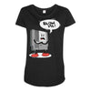 nes game   blow me! Maternity Scoop Neck T-shirt