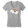 yes homo Women's V-Neck T-Shirt
