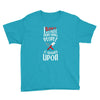 i bake because punching people is frowned upon Youth Tee