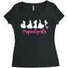 Squadgoals Princess Women's Triblend Scoop T-shirt