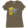 make your mark dog Ladies Fitted T-Shirt