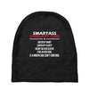 Smartass January Girl Baby Beanies