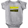 funny t shirt i live at the corner kiss my as &amp; no friggin way rude te Baby Onesie